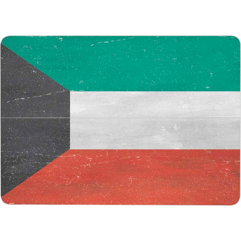 Kuwait Flag Distressed Surface Laptop Studio Skin